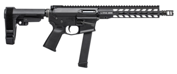 Stag Arms PXC-9 9mm, 10" Rubber Black Nitride