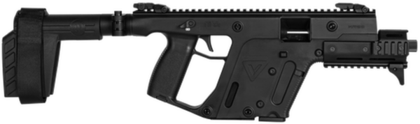 Kriss USA Vector Gen II SDP SB AR Pistol, 10mm, 6.5", 15rd, Black