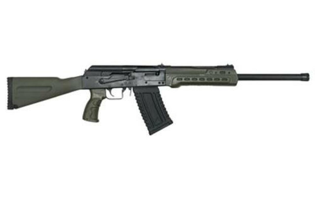 Kalashnikov KS-12 12 Ga, 3" Chamber, 18" Barrel, Fixed Stock, 5rd, OD Green