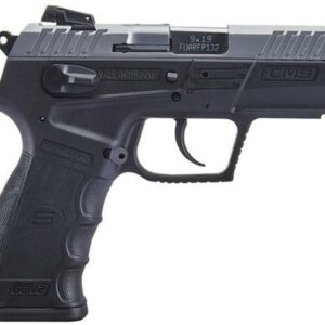 Sarsilmaz CM9 Gen 2 9mm 3.8" Barrel Interchangeable Backstrap Grip Stainless 17rd Mag