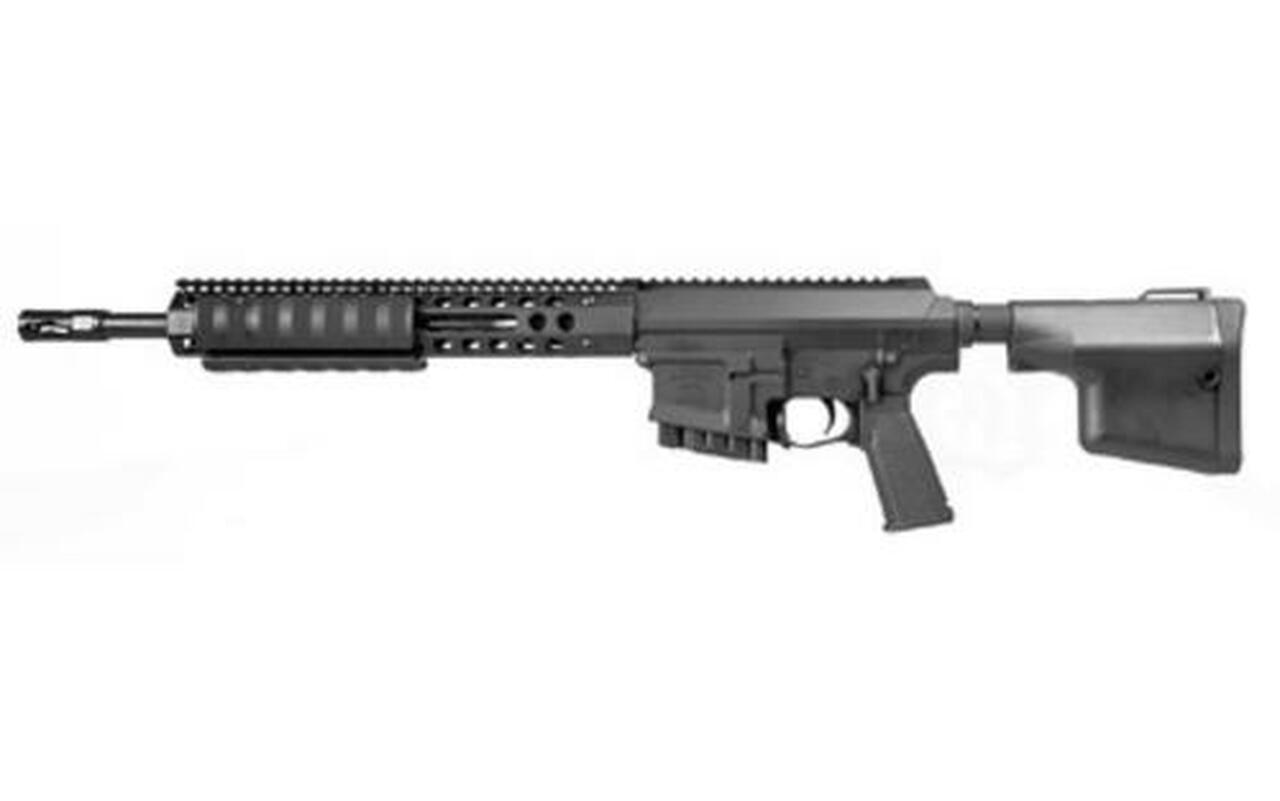 Troy PAR Rifle 308/7.62 16" Barrel, Fxd CQB Stock Black, 10rd