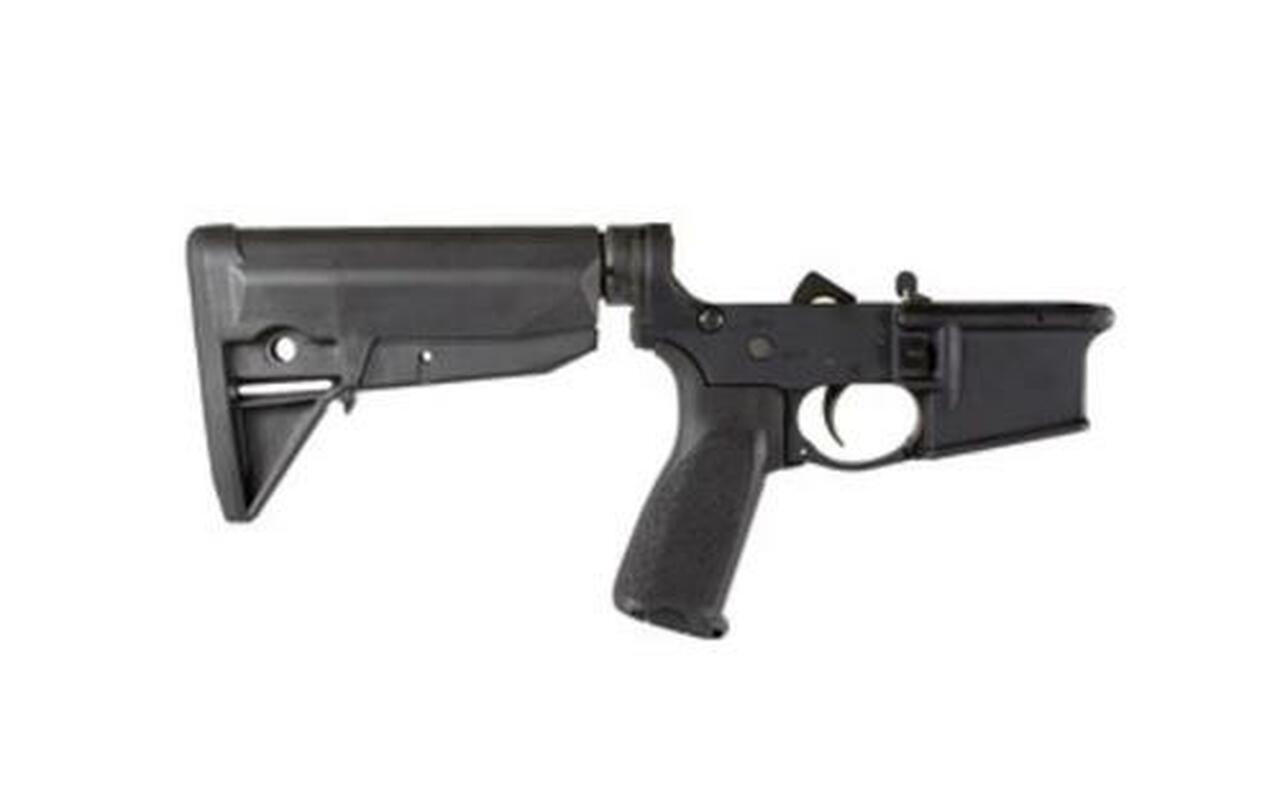 Bravo Company AR-15 Complete Lower 223/556, Black, GF Stock Mod 0, Fire Controls Marked SAFE/SEMI