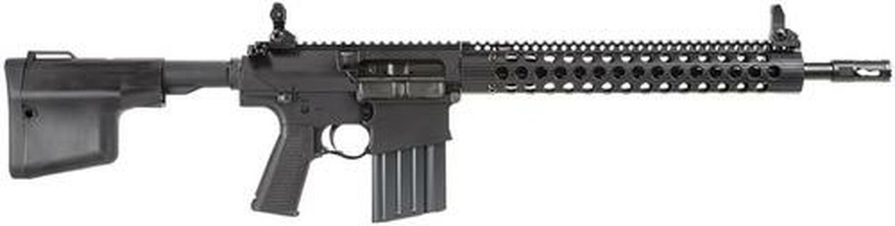 TroyDef 308 Rifle SA 308/7.62 16" Barrel, Troy BattleAx Collapsible Black, 20rd