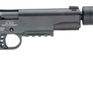 American Tactical, 1911, Semi-automatic, 22 LR, 5" Barrel, Blued, Polymer Grips, 10Rd, Threaded, Faux Suppressor