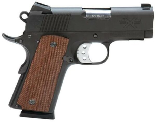 ATI Titan FX45 1911 Officer 45 ACP, 3" Bull Barrel, Wood Grips, 7rd Mag