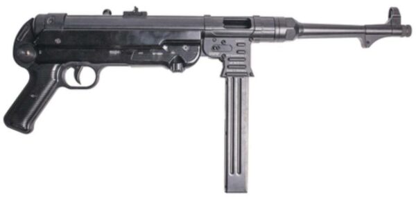GSG MP-40 Pistol, 9mm, 10.8" Barrel, 30rd Mag, Black, Wooden Crate