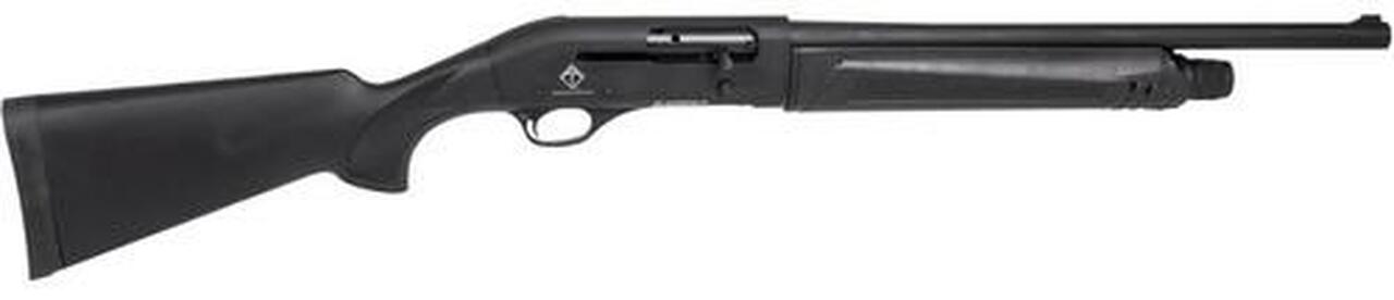 ATI Alpha 12 Ga 18.5" Barrel, 3", Synthetic Black, 5rd