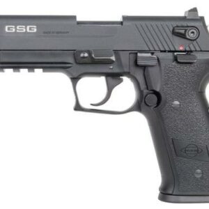 GSG Firefly 22LR, 4", 10rd, Adj. Sights, Black Zinc Alloy