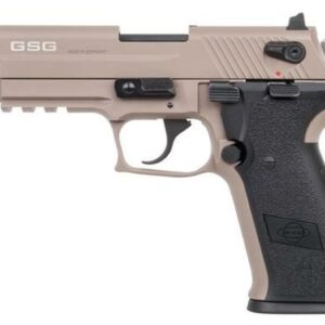 GSG Firefly HGA 22LR, 4", 10rd, Threaded Barrel, Tan