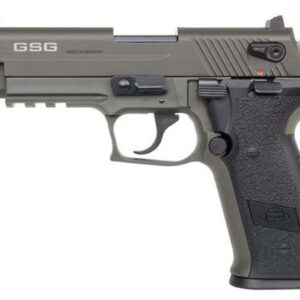 GSG Firefly 22LR, 4.9" Threaded Barrel, 10rd, Green Frame/Slide