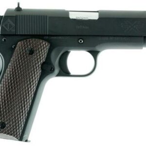 ATI FX9 Single 9mm 4.25" Barrel, Mahogany Grip Black, 9rd
