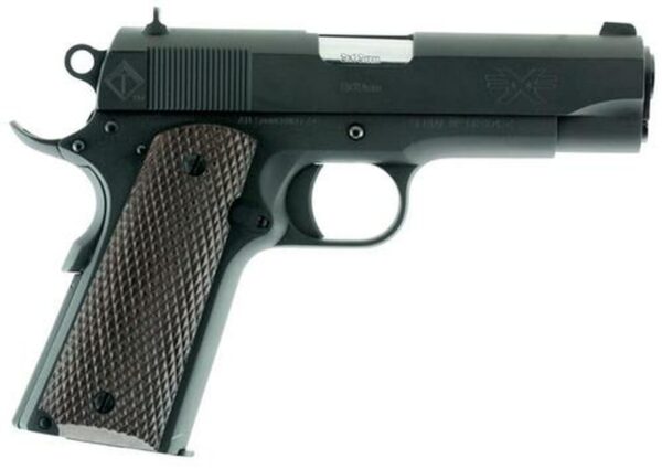 ATI FX9 Single 9mm 4.25" Barrel, Mahogany Grip Black, 9rd