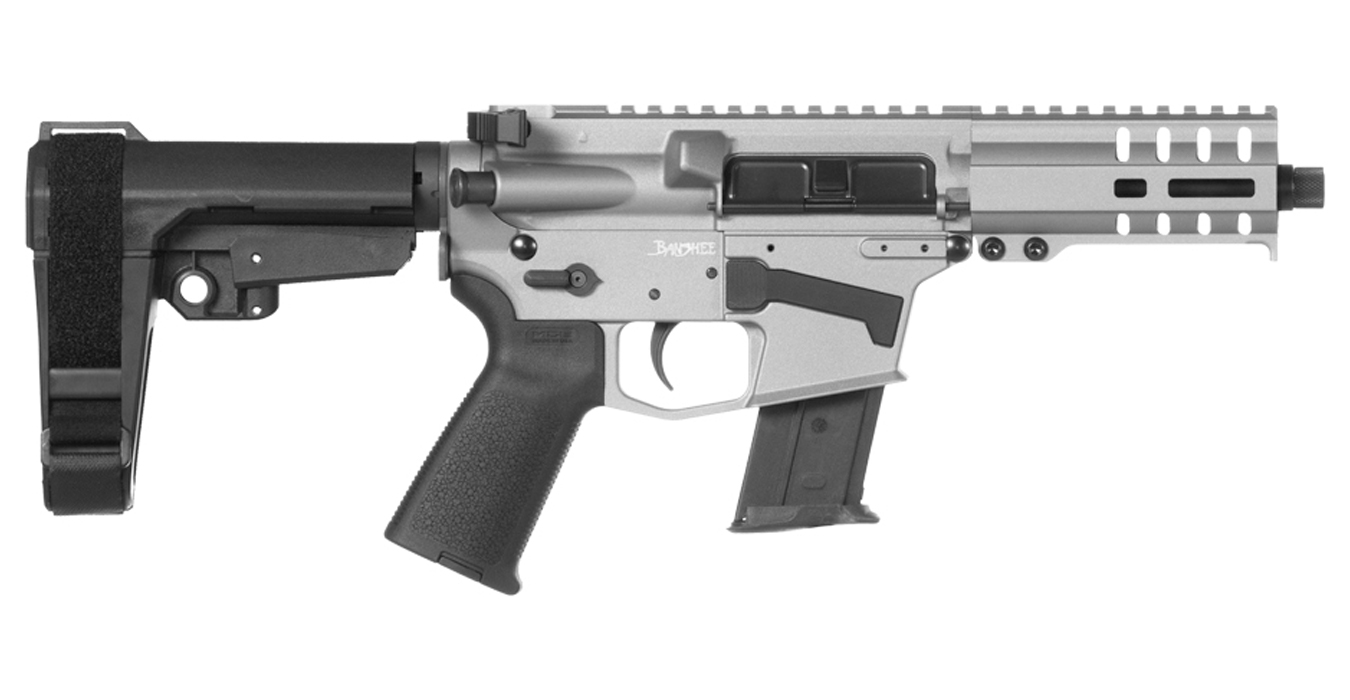 Banshee 300 Mk57 5.7x28mm Semi-Automatic Pistol with Titanium Cerakote Finish - AR-15 Pistols | The Gun Shop