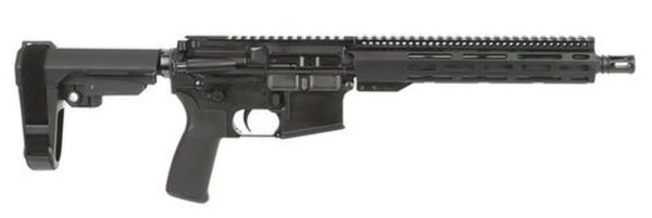 Radical Firearms RF Forged AR Pistol223REM/556NATO, 10.5" Barrel, 1:7 Twist, A2 Flash Hider, Aluminum Receivers, Anodized Finish, Black Color, 10" M-Lok Handguard, SB Tactical SBA3 Pistol Stabilizing Brace, 30Rd, 1 Magazine