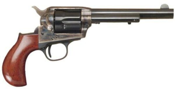 Cimarron Lightning Single Action .38 Special 3.5" Barrel Standard Blue Finish Walnut Grips