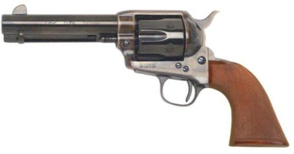 Cimarron Model P Evil Roy 357 Magnum, 4.75" Polished Blue Barrel, One Piece Walnut Grip