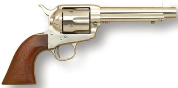 Cimarron Model P .45 Long Colt Pre-War 5.5 Inch Barrel Stainless Steel Finish Walnut Grip