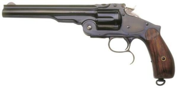 Cimarron Firearms Model 3 Russian .45 Long Colt 6.5" Standard Blued Barrel Two Piece Walnut Grip