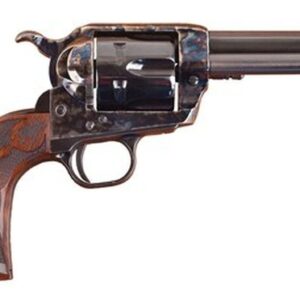 Cimarron Firearms Eliminator-8 .357/.38 Special 4.75" Barrel Standard Blue Finish Case Hardened Pre-War Frame Walnut Checkered Army Grip