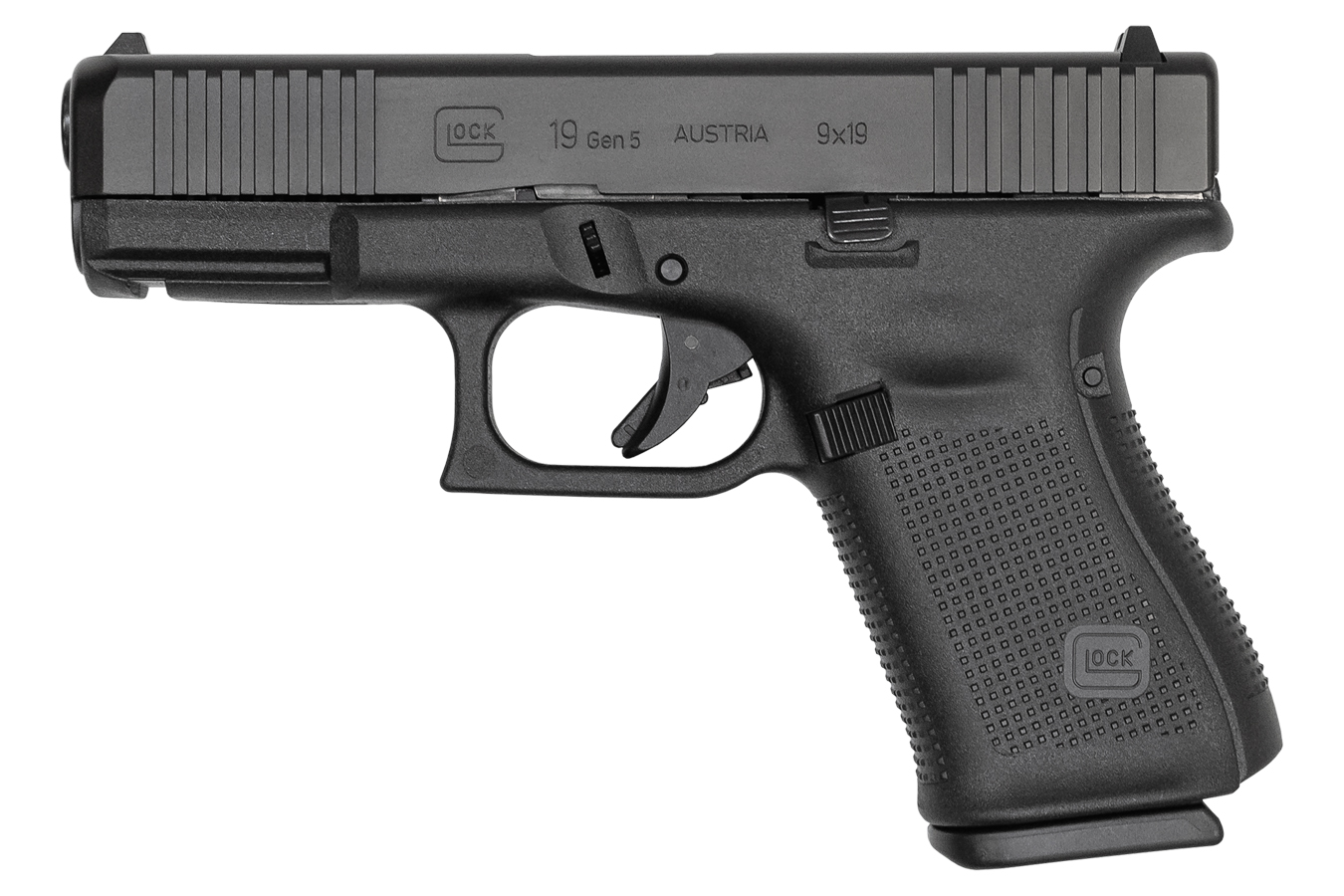 19 Gen5 9mm 10-Round Pistol with Front Slide Serrations - Firearms | The Gun Shop