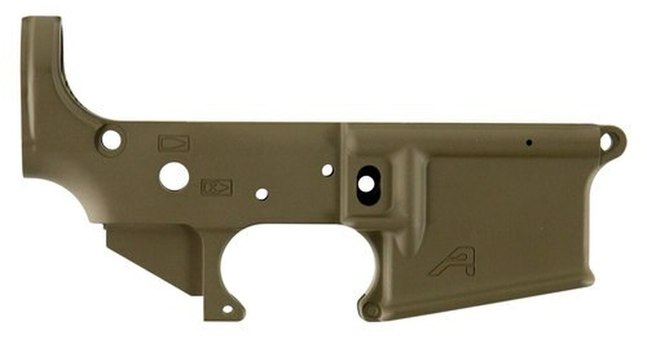 AERO Stripped Lower, Gen 2, Semi-automatic, 223 Rem/556NATO, Flat Dark Earth
