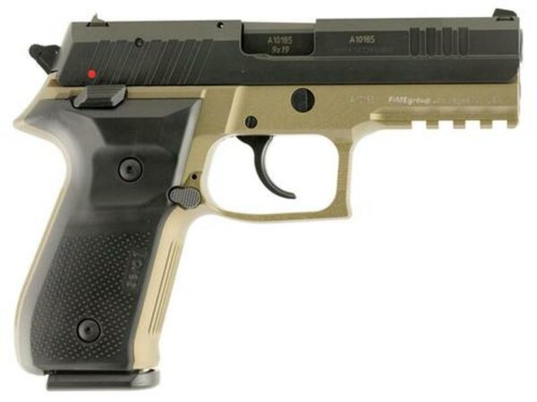Arex Rex Zero 9mm, 4.25", 17rd, 3-Dot Sights, Black Nitride