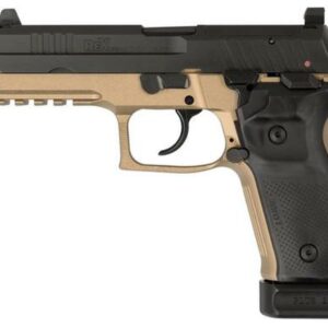 Arex Rex Zero 1T Tactical, 9mm, 4.9" TB, 20rd, Flat Dark Earth Frame/ Black Slide