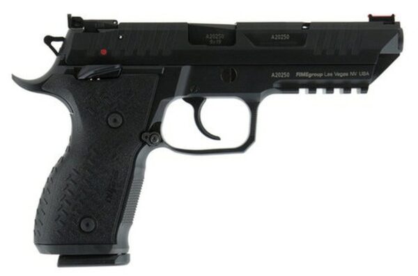 Arex Rex Alpha DA/SA 9mm, 5" Barrel, Black, Adjustable Sights, 17rd