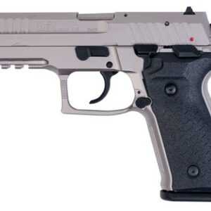 Arex Rex Zero 1 Standard Single/Double 9mm 4.25" Barrel, Black Polymer Grip Nickel Frame Nickel, 17rd