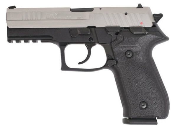 Arex Rex Zero Standard Single/Double 9mm 4.25" Barrel, Black Polymer Grip/Frame Grip Nickel, 17rd