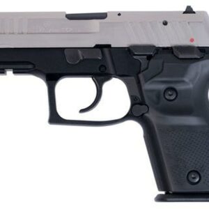 Arex Rex Zero 1 Compact Single/Double 9mm 3.85" Barrel, Black Synthetic Grip Black Frame Nickel, 15rd