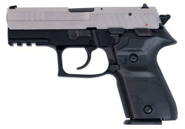 Arex Rex Zero 1 Compact Single/Double 9mm 3.85" Barrel, Black Synthetic Grip Black Frame Nickel, 15rd