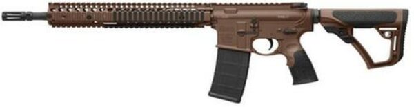 Daniel Defense M4A1 5.56/223 AR-15 RISII Rail System, Flat Dark Earth Cerakote Finish, M4A1 Laser Etched