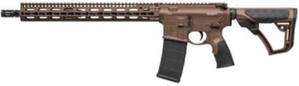 Daniel Defense M4V11 Mid-Length 5.56 AR-15 Brown Cerakote Finish, 15" KeyMod Forend 30 Rd Mag