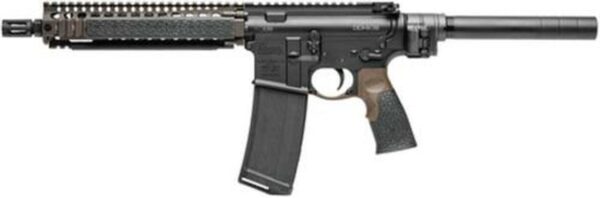 Daniel Defense DDM4 MK18 Pistol, .223/5.56, 10.3", MK18 Rail System, Law Tactical Gen3 Adaptor, 30rd