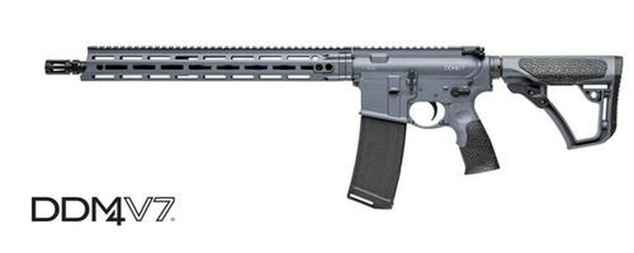 Daniel Defense DDM4 V7, .223/5.56mm, 16", Tornado Grey, 30rd