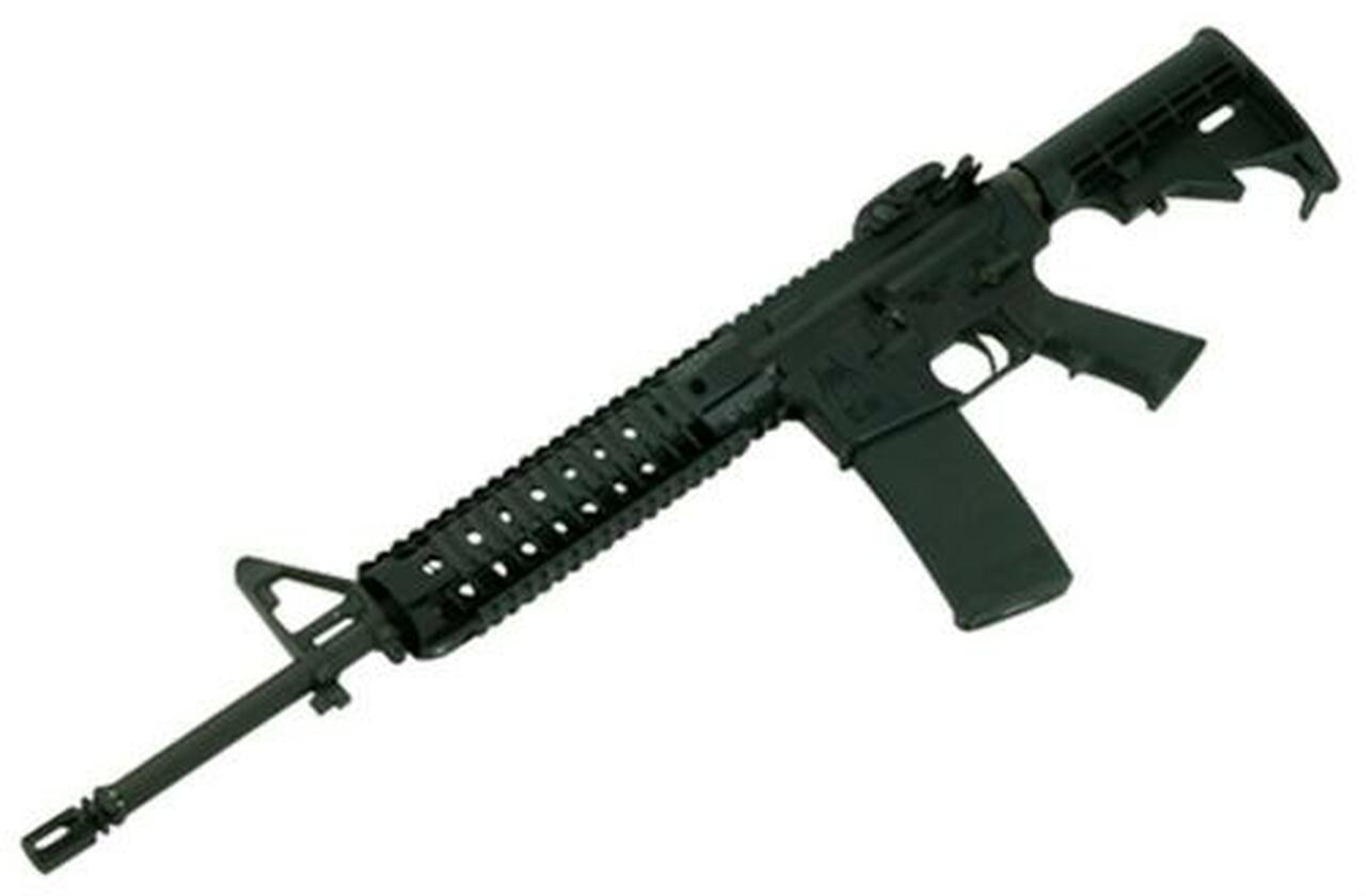 Spikes Tactical ST-15 LE Mid Length, .223/5.56, 16",, , Black, 30 rd