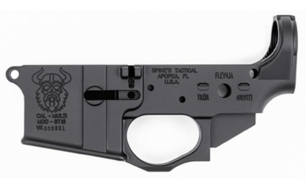 Spike''s Tactical, Viking, Stripped Lower 223/5.56mm, Black, Non-Colored