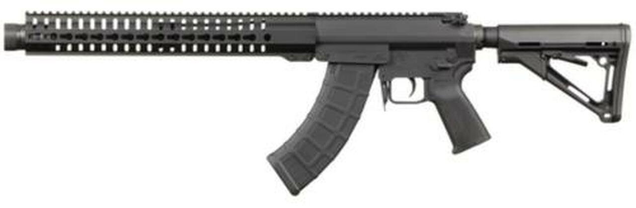 CMMG MK AKS13 13" Medium Tapered 4140 SBN Barrel Pinned Welded Krink Threaded 5/8-24 TPI Magpul MOE Pistol Grip Magpul CTR Stock 30rd