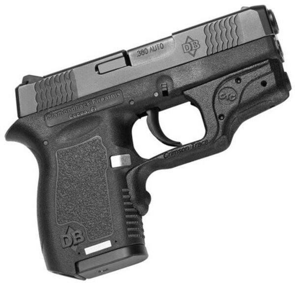 Diamondback DB380, 380 ACP, Crimson Trace LaserGrips Installed