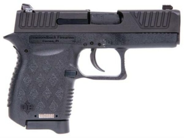 Diamondback DB9NS 9mm, 2.8", 6rd, Black Polymer, Night Sights