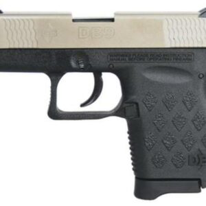 Diamondback Model DB9 9mm (9x19) 3 Inch Barrel Stainless Steel Slide Polymer Frame 6 Round
