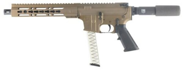 Diamondback DB9, 9mm, 10" Barrel, 31rd, Burnt Bronze