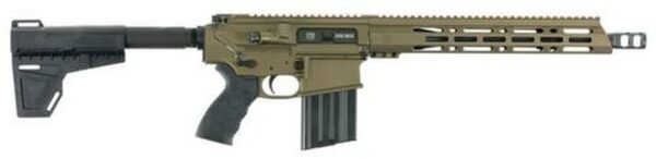 Diamondback DB10 AR Pistol, .308 Win, 13.5" Barrel, Burnt Bronze Finish