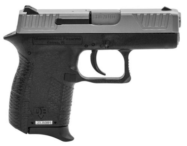 Diamondback DB380 Striker Fired, Sub-Compact, 380 ACP, 2.8" Stainless Steel Barrel, Nickel Boron Coated Barrel and Slide, Black Polymer Frame, 6Rd, 1 Magazine