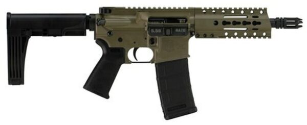 Diamondback DB15, .223/5.56, 7" Barrel, 30rd, A2 Grips, Flat Dark Earth