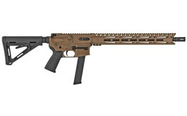 Diamondback DB9R 9mm, 16" Barrel, Adj MagPul MOE, Bronze, 32rd