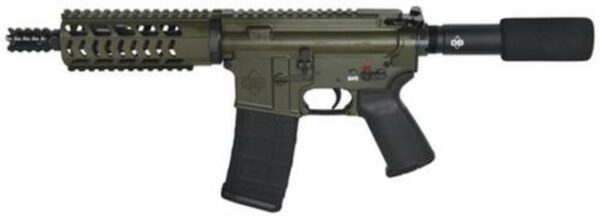 Diamondback DB15 Pistol 5.56/223 7.5" Barrel Olive Drab Green Finish 30rd Mag