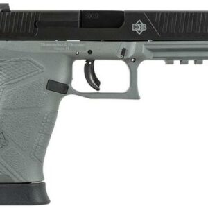Diamondback Full Size DAO 9mm 4.75" Barrel, Gray Frame/Black Slide, 15rd