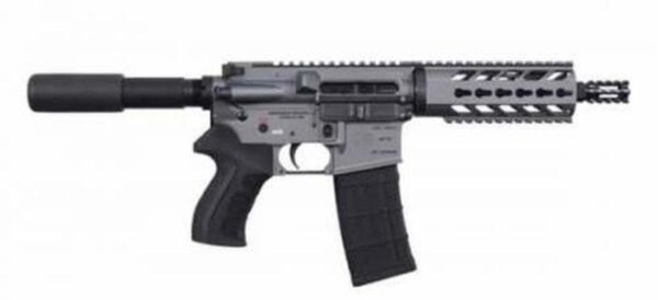 Diamondback DB15 Pistol 223/5.56 7.5" Barrel Grey Finish, 30rd Mag